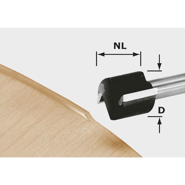 Festool Bündigfräser 19mm – Fräser für Kanten passend zu OFK/MFK 700, HW