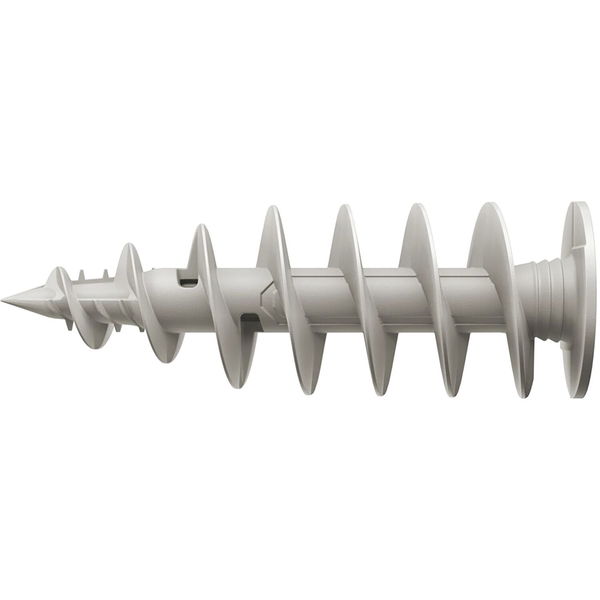 Fischer Isolierdübel FID II ø 28×80 – Dämmstoffdübel für mittlere Lasten, Dübel aus Kunststoff in weiß – 25 Stück