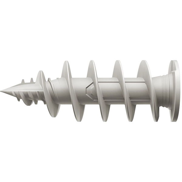 Fischer Isolierdübel FID II – Dämmstoffdübel für geringe Lasten, Dübel aus Kunststoff in weiß – 50 Stück
