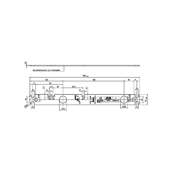 Brandschutzlaminat im Schließerbereich für BOXER Gr. EN 2 – 4