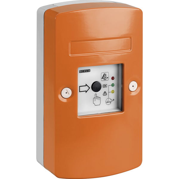 GEZE RWA Notstromsteuerzentrale THZ Comfort N4, Alu Druckguss orange RAL 2011