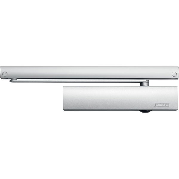 Geze Türschließer TS 5000 L BG ECline EN 3-5 mit Gleitschiene 1-flügelig, silber