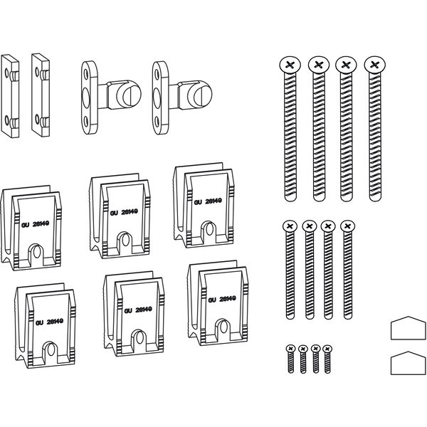 GU-934 HS Zubehör-Beutel Schema C