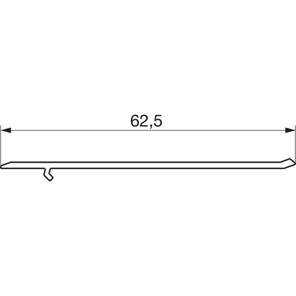GU Thermostep 164 Trittschwelle P1642, L=1500 mm, Alu silber eloxiert