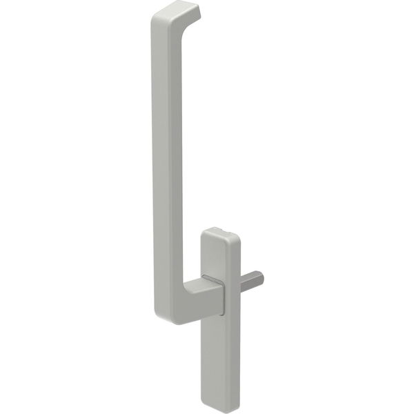 GU HS Drehgriff DIRIGENT 180° innen Rosette ohne PZ silber