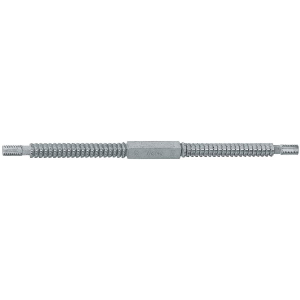 Gedore Gewindefeile Type 140 für metrische Gewinde – Länge 230 mm, Steigungen zwischen 0,8-3mm