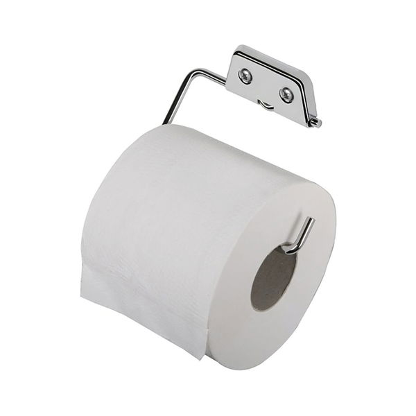 Geesa Toilettenpapierhalter Hotel – Klopapierhalter, Wc Papierhalter zum Bohren, chrom