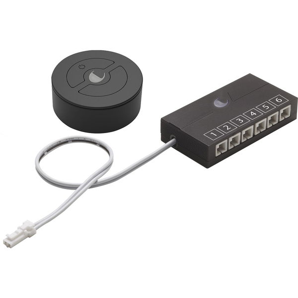 Domus Line Led Fernbedienung Giro Next D-Motion und Empfänger, schwarz