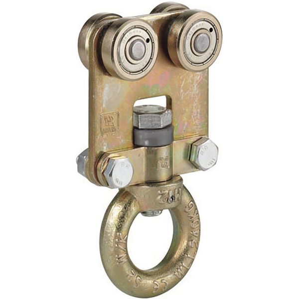 Rollapparat HELM zweipaarig 524Ri für persönliche Schutzausrüstung,verzinkt,gelb