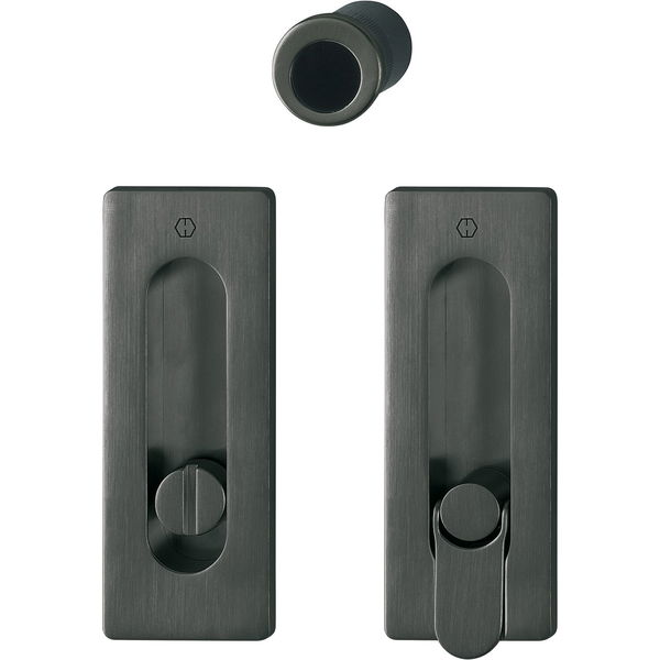 HOPPE Schiebetürmuschel-Set M464, WC