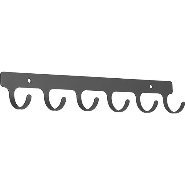 PEKA Hakenleiste Libell für Wandmontage, 6-fach, Stahlblech