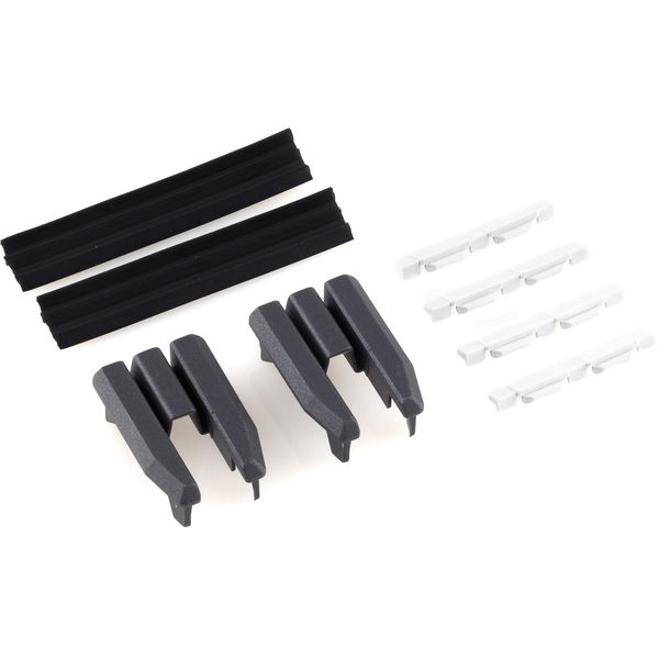 HAWA Clipo 36 G IS Endkappen Set, Kunststoff anthrazit