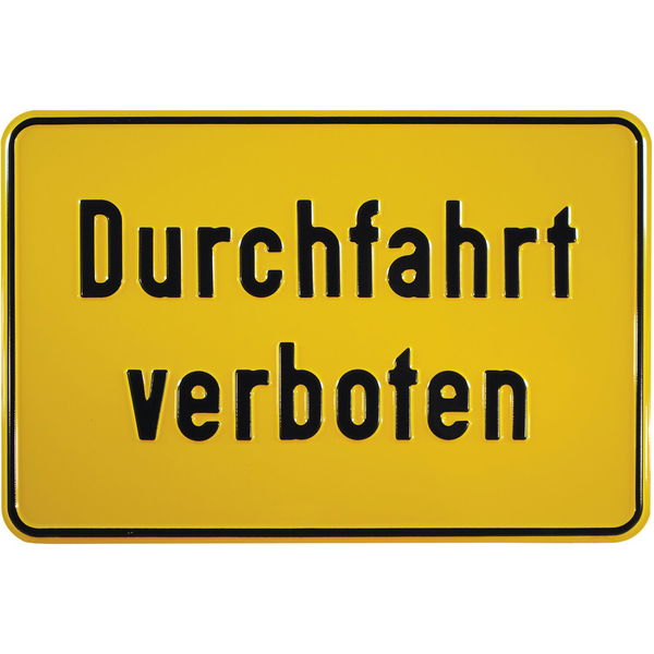 Hinweisschilder Grundbesitzkennzeichnungen