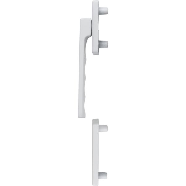 HOPPE Fenstergriff-Halbgarnitur TOULON außen flach, Aluminium