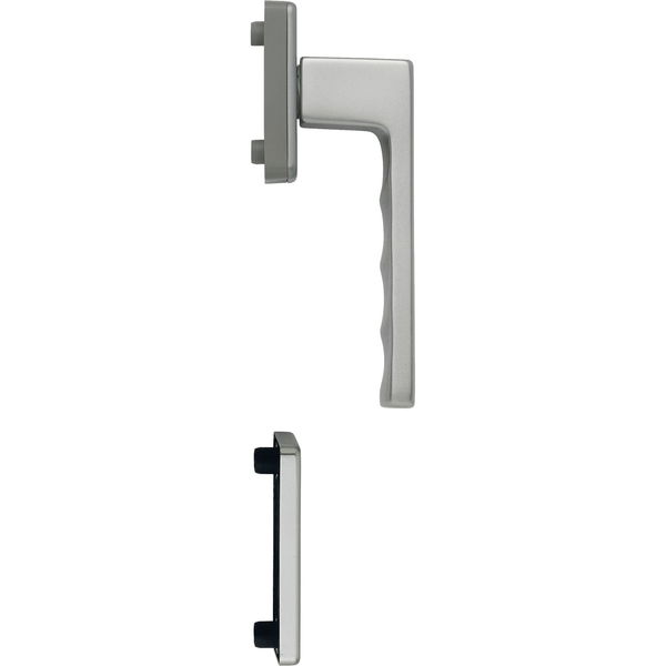 HOPPE Fenstergriff-Halbgarnitur TOULON innen, Aluminium