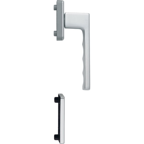 HOPPE Fenstergriff-Halbgarnitur TOULON innen, Aluminium