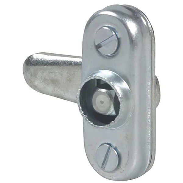 IBFM Riegel für Metalltüren/Schränke, 48 x 19 x 19 mm, Stahl verzinkt