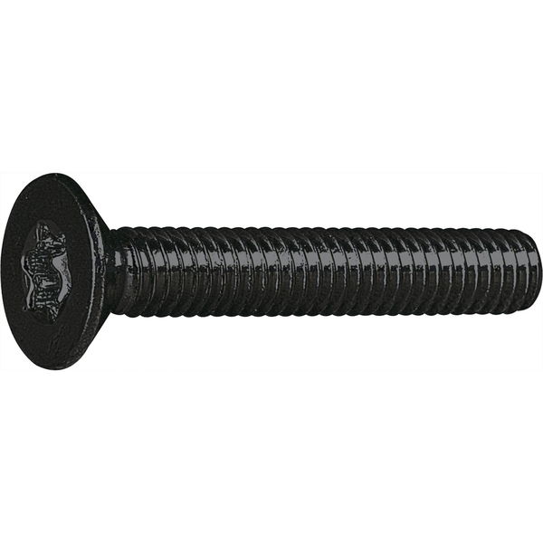 Senkschraube ISO14581 – 8.8 Stahl verzinkt-schwarz