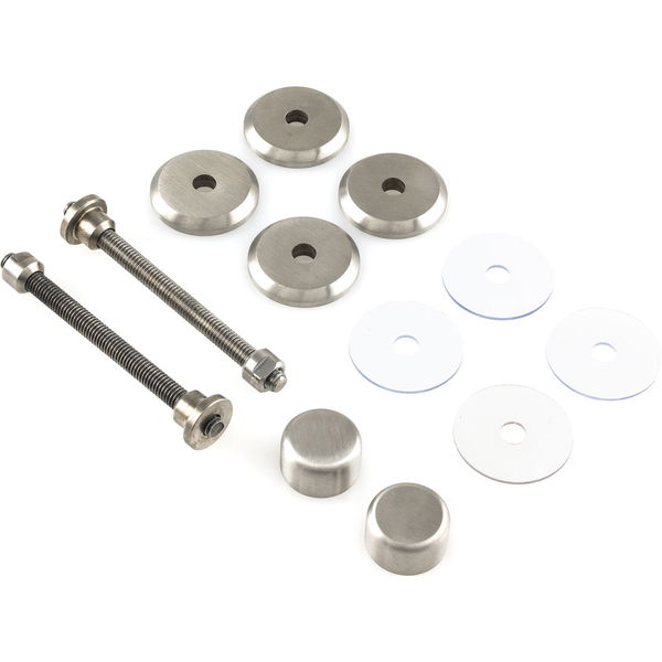 KWS  Befestigungszubehör Glas S2 – einseitig, M6 x 45, Edelstahl