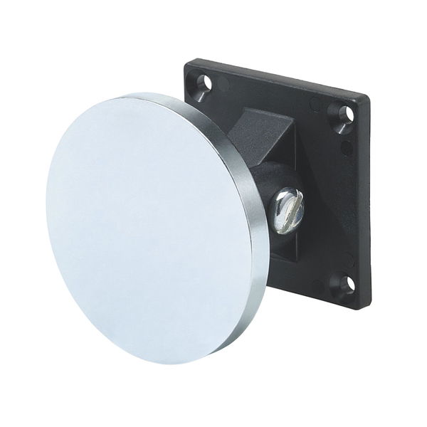 Haftmagnet inkl. Gegenplatte schwenkbar Gr. 05, ähnl. lichtgrau RAL7035