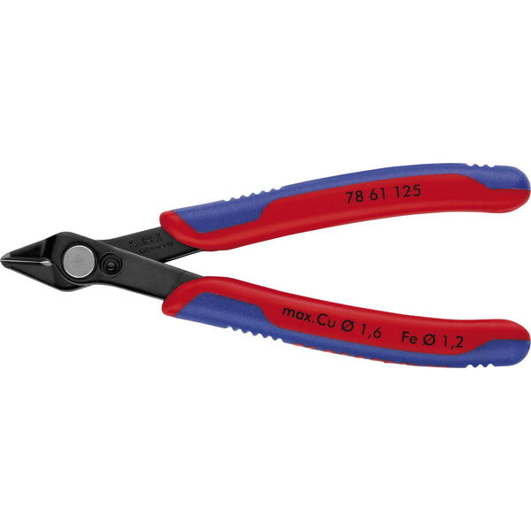 KNIPEX Elektronik-Seitenschneider Super Knips® 7861 DIN 9654 Form 6, L=125 mm