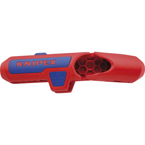 KNIPEX Abmantelungswerkzeug ErgoStrip® mit Öffnungsfeder ø 8-13 mm, Rechtshänder