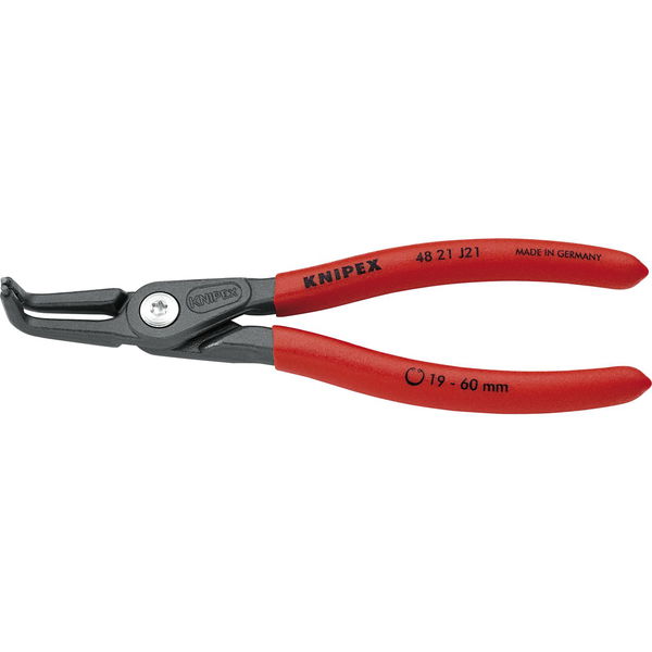 KNIPEX Präzisions-Sicherungsringzange für Innenringe in Bohrungen Type 4821 DIN 5256 D