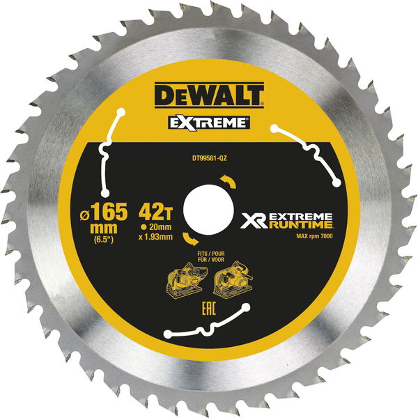DEWALT Kreissägeblatt XR Extrem Runtime