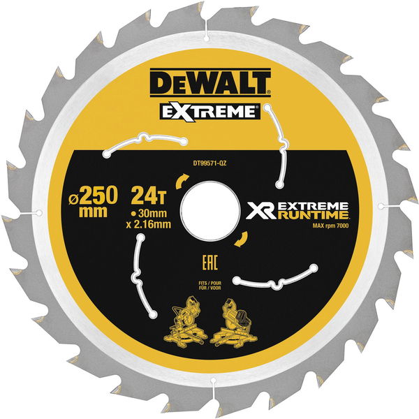 DEWALT Kreissägeblatt XR Extrem Runtime