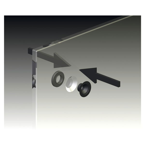 LÄNGLE GLAS Glaspunkthalter Mini