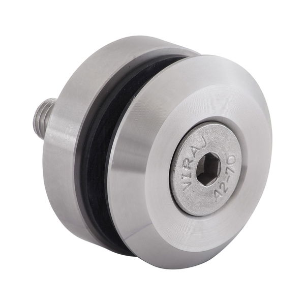 Glaspunkthalter Trapez 45, 45 mm, 8 – 20 mm Glas, Edelstahl