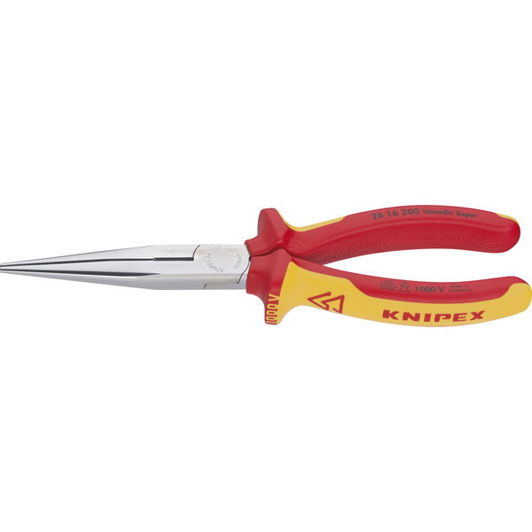 KNIPEX VDE-Langschnabelzange DIN 5745 gerade Länge 200 mm