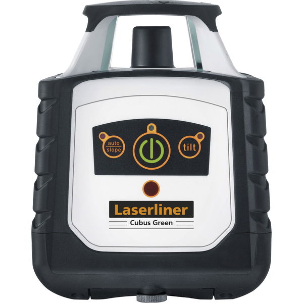 Laserliner Rotationslaser grün Cubus-G210 – Linienlaser mit Stativ IP66 – für Aushub- und Ausschachtungsarbeiten