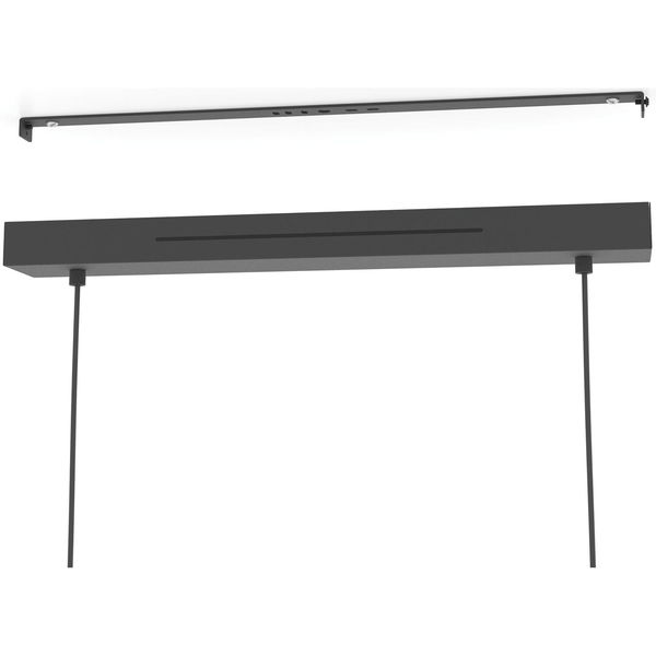 Eglo Led Hängeleuchte 1170mm Andreas-Z – Pendelleuchte mit direkter- und indirekter Beleuchtung schwarz
