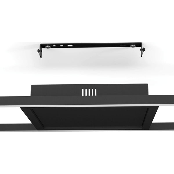 Eglo Led Deckenleuchte Romaro-Z Led Leuchte mit RGB-TW ø570mm grau, 230V