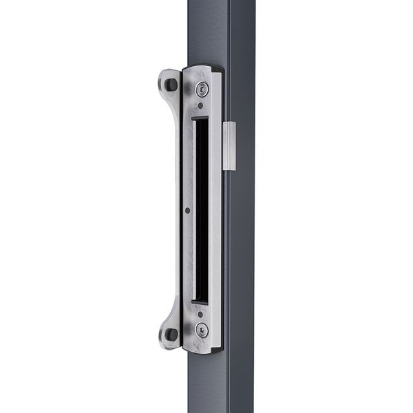 Schließblech mit Anschlag für Rohrrahmenschloss Fiftylock/Fortylock,Edelstahl