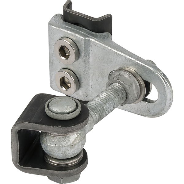 Torband GBMU4, 4-fach verstellbar,180° Öffnungswinkel, Platte 40×42 mm, verzinkt