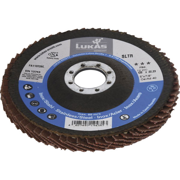 LUKAS Schleiflamellenteller SLTR CeramicAd ø 125 mm