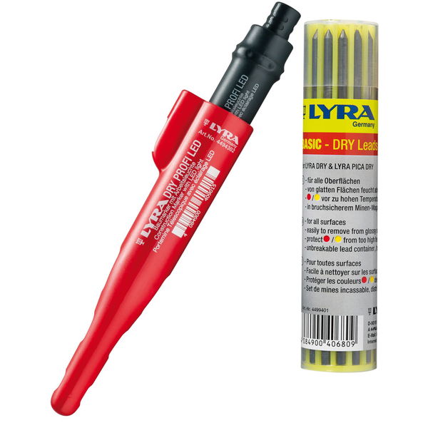 LYRA Tieflochmarker Lyra Dry Profi LED