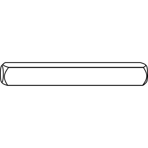MACO HS Vierkantstift Griff innen/außen, TS68, VK 10×138 mm, Stahl (30016)