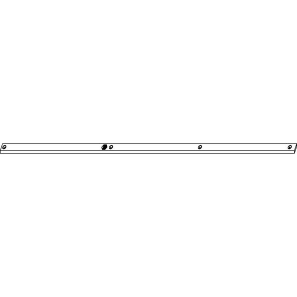 MACO MM Abdeckstulp, L=1400 mm, silber (364686)