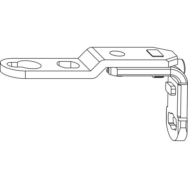 MACO MM Drehbandarm AS/PVC/DTuni für Dreh-Kippbandstulp 120 kg, silber (202271)