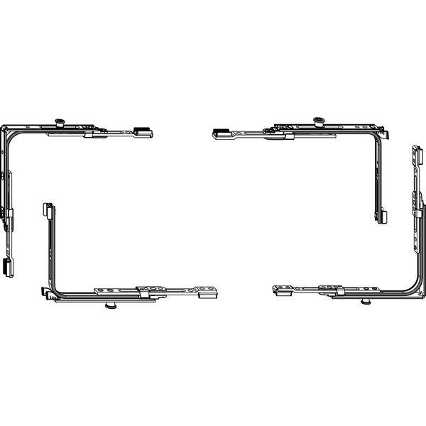 MACO SKB-S/PAS Grundkarton Eckumlenkung Multi-Matic, silber (102155)