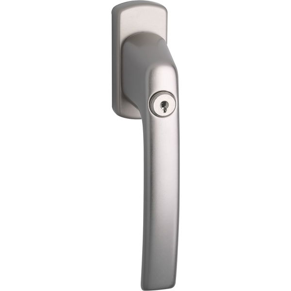 MACO Fenstergriff HARMONY – Sperrzylinder, VK 7×35 mm, Alu titan eloxiert