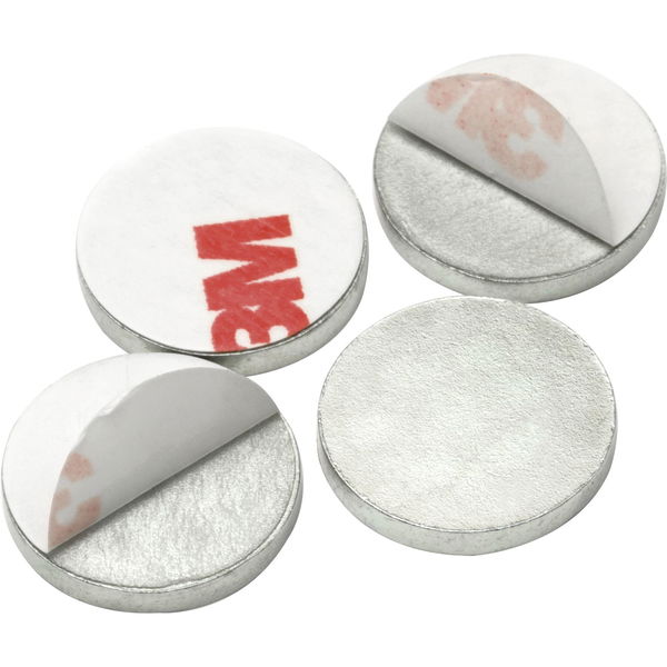 Metallscheibe selbstklebend (Haftscheibe für Magnete)