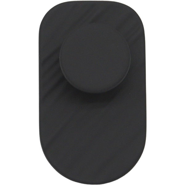 Mantelhaken Cozy Hook 3 Garderobenhaken – Platte abgerundet Haken glatt, schwarz