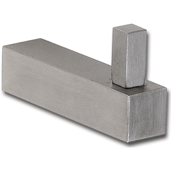 Mantelhaken Tenam Höhe 33 mm, Tiefe 65 mm, Edelstahl gebürstet