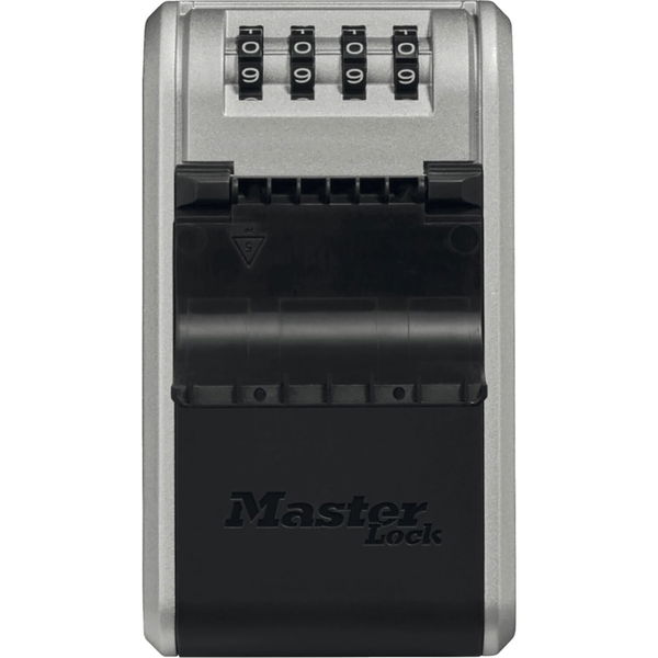 MASTER LOCK Schlüsselsafe 5481 EURD Wandbefestigung, schwarz/grau