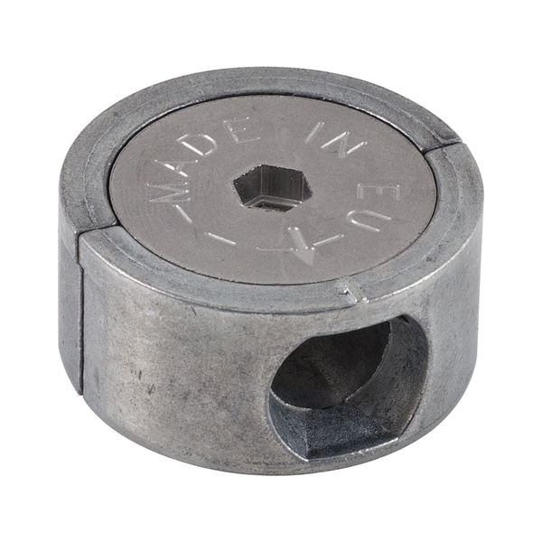 Exzentergehäuse Bohr ø 35, Höhe 17 mm, Zamak grau