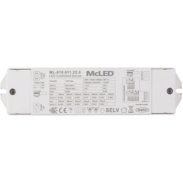 LED-Netzgerät DALI-CC 15W 100-700mA